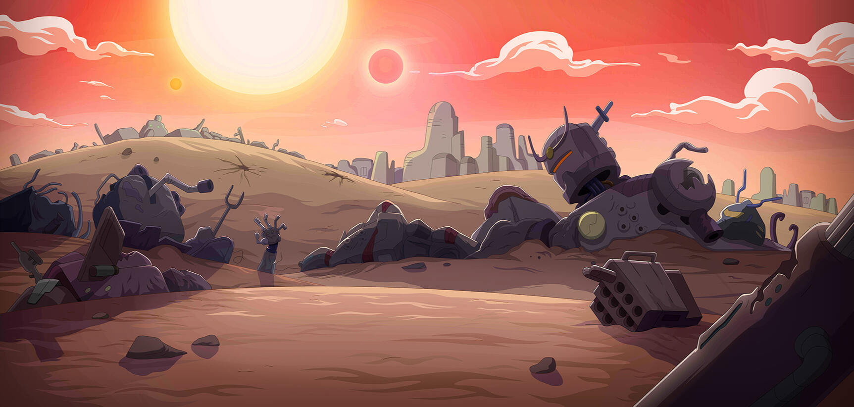 Breavest Warriors – Colour Key and Final BG