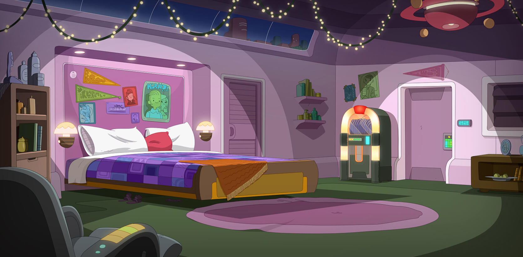 Breavest Warriors – Colour Key and Final BG