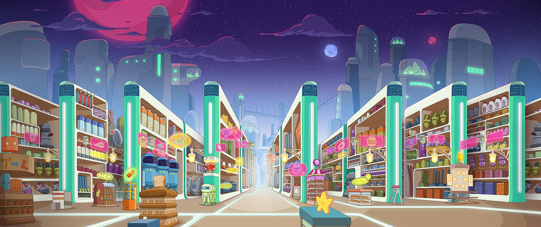 Breavest Warriors – Colour Key and Final BG