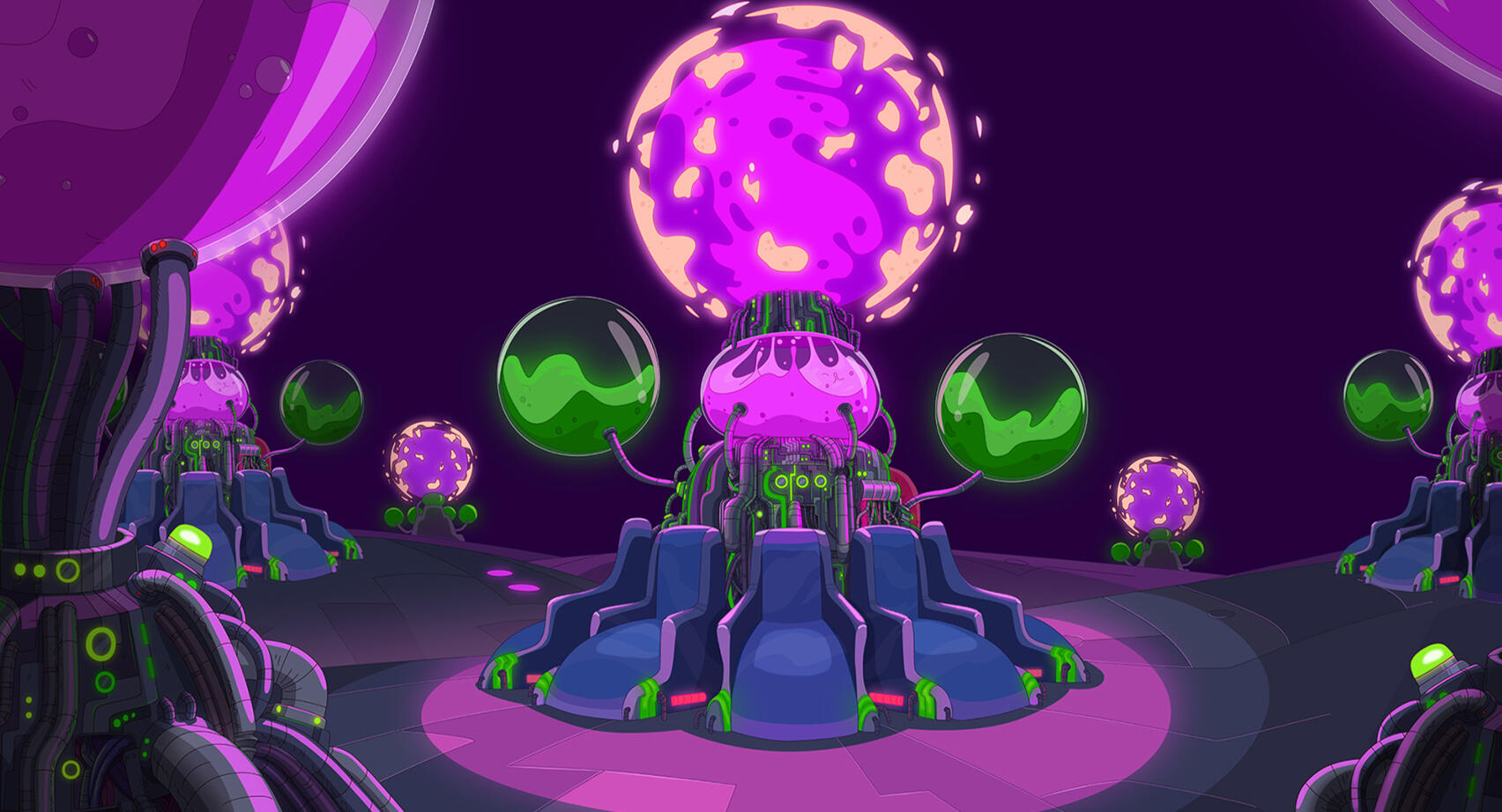 Breavest Warriors – Colour Key and Final BG